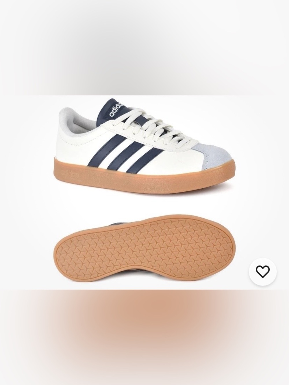 🆕 Adidas VL Court Women's Footwear Shoe Athletic Sneaker White Footwear